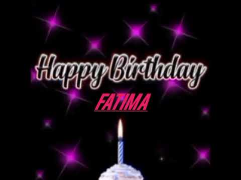 Fatima Name Happy Birthday to you Video Song Happy  Song With Names
