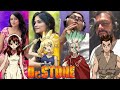 Dr Stone Hindi Live Dubbing All Dr Stone Characters Hindi Dubbing Artists Anime Drstone