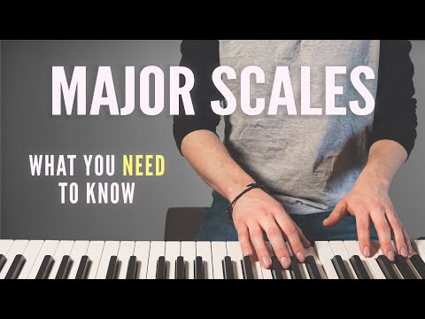 How to build major scales on piano | Music theory | Pattern | Intervals | Spelling