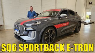 SQ6 Sportback e-tron - 100% elétrico e desempenho 