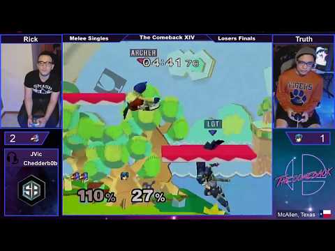 The Comeback 14 ssbm - Rick vs Truth - Losers Finals