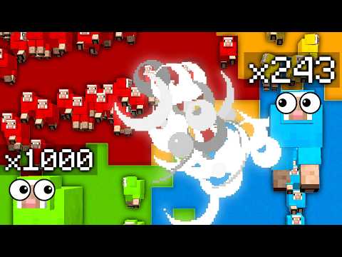 Multiply or Release Sheep Race - Minecraft Marble Race