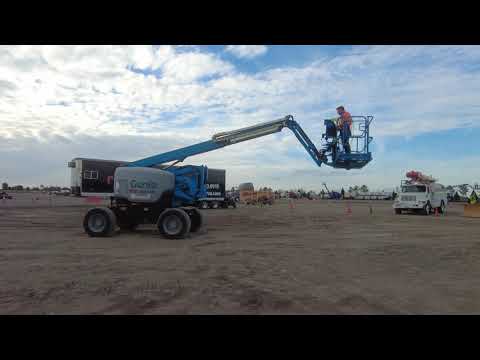 2017 Genie Z62/40 4x4 Articulated Boom Lift A12 3 3400