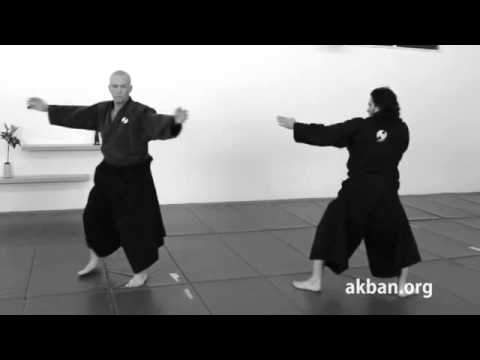 Ninjutsu stance application, Hira ichimonji no kamae technique for Akban wiki