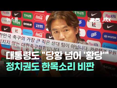 대통령도 당황 넘어 '황당'....무능한 지휘관 선발 결과 질타