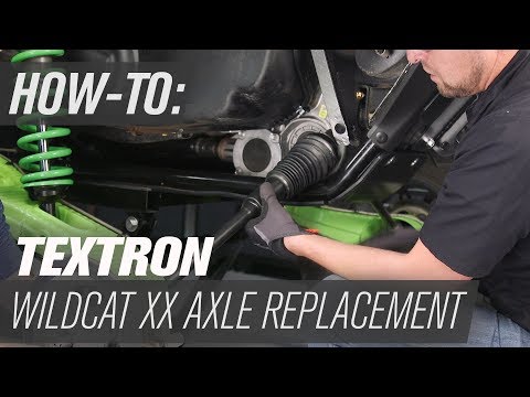 How To Replace the CV Axles on a Textron Wildcat XX