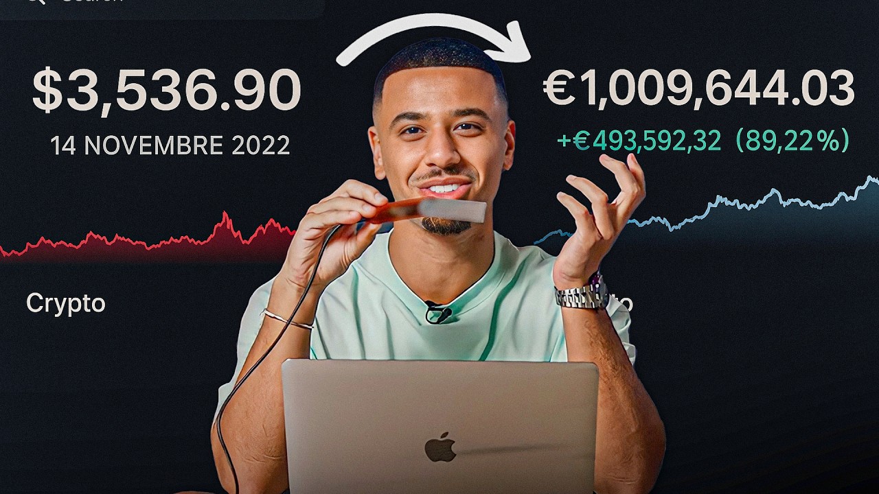 Mon portefeuille crypto (+1 MILLION D’€)