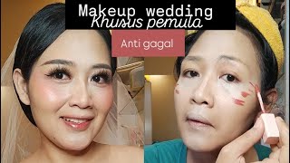 Tutorial makeup wedding sendiri ala pemula low budget 