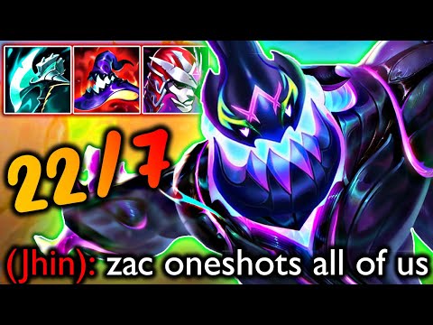 FULL AP ZAC IS BROKEN IN SEASON 13... COME ON RIOT..