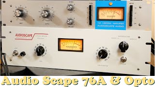 Video thumbnail for Audio Scape 76A and Opto compressors - Unbox and Workout by Your Home Recording Studio