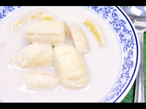 Banana in Coconut Milk (Thai Dessert) - กล้วยบวชชี (Kluai Buat Chi) [4K]