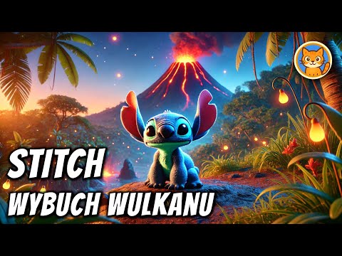 Stitch i wybuch wulkanu - okładka bajki audio