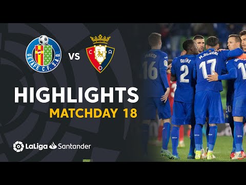 Resumen de Getafe CF vs CA Osasuna (1-0)