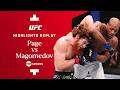 MVP S INCREDIBLE WIN Michael Page Vs Sharabutdin Magomedov UFC Fight Night Replay