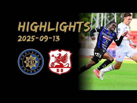 Highlights — Karlstad Fotboll - Karlbergs BK