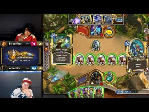 bloodyface vs Amnesiac - Hearthstone Grandmasters Americas - Week 4