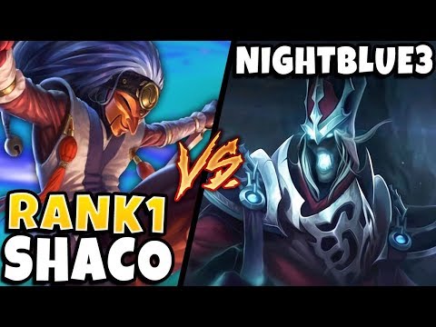#1 SHACO WORLD HAS AN INSANE COMEBACK AGAINST NIGHTBLUE3! (IN HIGH ELO) - League of Legends