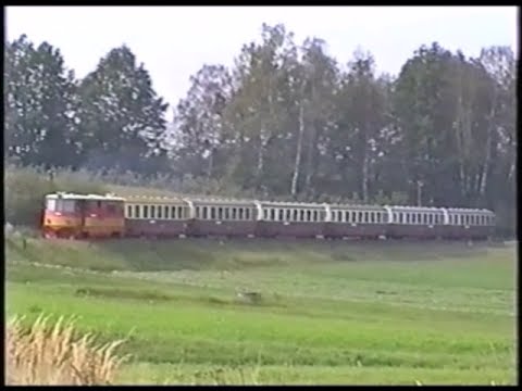 Provoz vlaků na JHMD v roce 2000 Jindřichův Hradec - Střížovice.