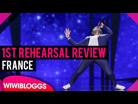 France First Rehearsal: Amir "J'ai Cherché" @ Eurovision 2016 | wiwibloggs