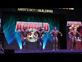 Elite Pro Mens Open Bodybuilding - Arnold Classic Europe 2018