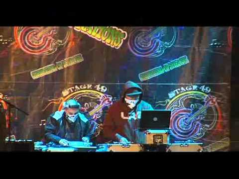 Red Cloud, DJ Wise & DJ Young Native - 2010 Stage 49 Performance