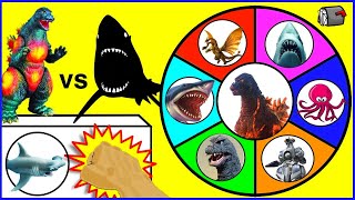 Download lagu GODZILLA vs SHARKS ๐ฆ Spinning Wheel Slime Game w/ Collectible Godzilla Figures mp3 Download lagu GODZILLA vs SHARKS ๐ฆ Spinning Wheel Slime Game w/ Collectible Godzilla Figures mp3