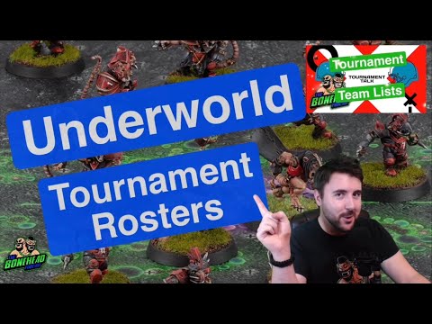Underworld Tournament Rosters - Blood Bowl 2020 Tournament Talk (Bonehead Podcast)