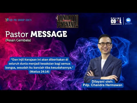 PASTOR MESSAGE - Pesan Gembala