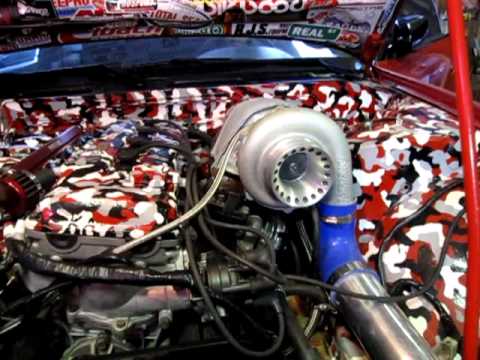 Camo KA!!! ka24de turbo first start aem ems