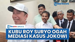Kubu Roy Suryo Cs Tolak Mentah-mentah Mediasi Kasus Ijazah: Jokowi Tak Bisa Dipegang Kata-katanya