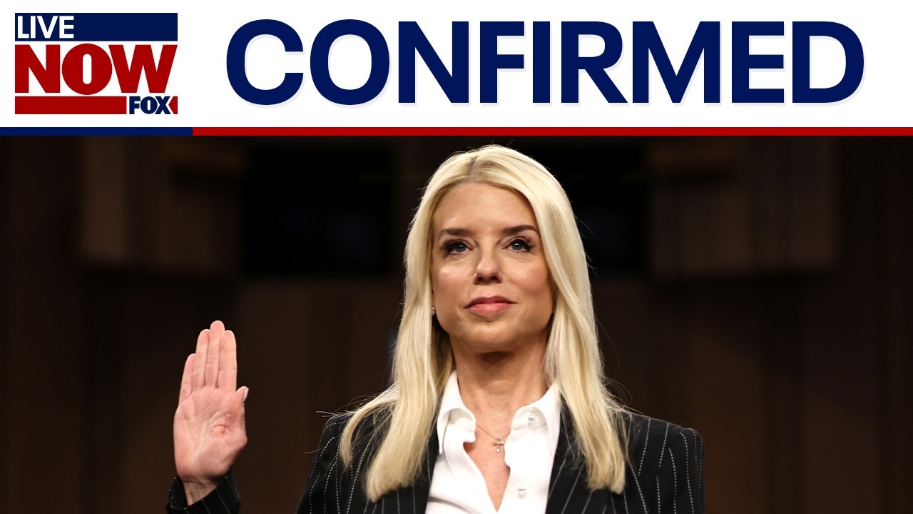 Trump cabinet: Pam Bondi officially confirmed as attorney general | LiveNOW from FOX