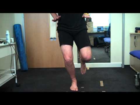 Physio in the City  Single leg squat - hold and control