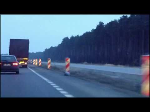 Przejazd DK2 wzdłuż budowanej A2