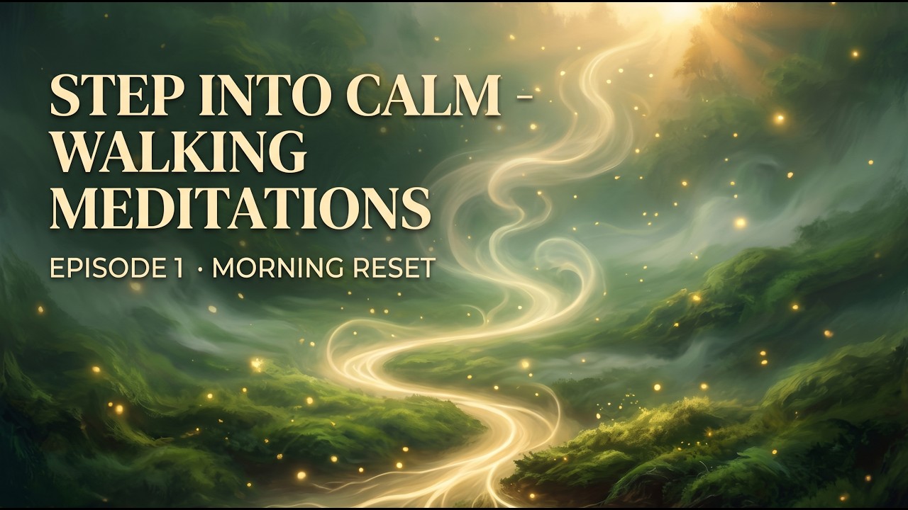 Guided Walking Meditation - 10 Minutes and 1000 Steps (New Podcast "Step Into Calm" Out Now)
