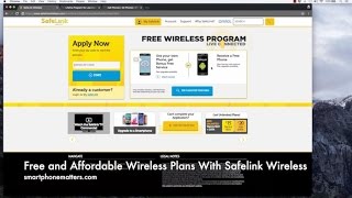Free and Affordable Wireless Plans With Safelink Wireless