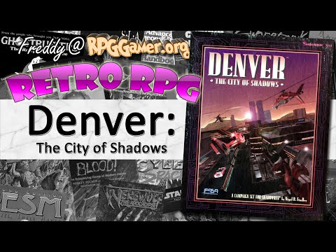 Denver: City of Shadows (Shadowrun, FASA, 1995) | Retro RPG