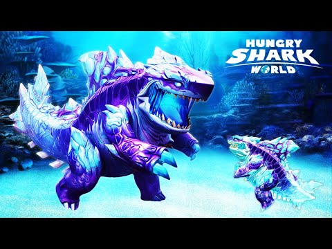 Hungry Shark World : New Shin Sharkjira Unlock!!! | Gameplay Walkthrough #10