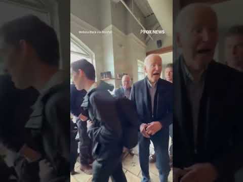 CUP OF JOE: Former President Biden spotted at coffee shop #shorts #us #news #biden