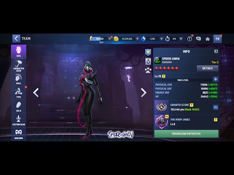 MFF Gwenom Awakened!!! F2P-ish build one-shotting Proxima 50