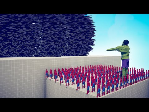 100x SPIDER MAN + HULK vs EVERY GOD - TABS | Totally Accurate Battle Simulator 2023