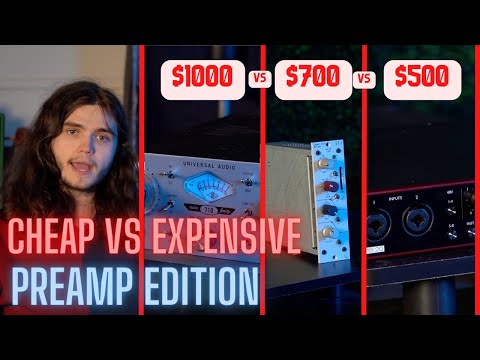 IS THIS PREAMP WORTH $1000? Cheap vs Expensive Preamps - Roseflower Records