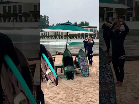 Wave so Perfect it Looks FAKE! #surfing #wavepool #perfection