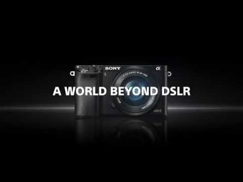 Sony Alpha a6000 Mirrorless Camera, 16-50mm Lens