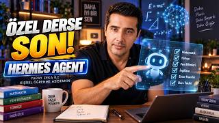 Özel Derse Son mu? Hermes Agent'ı Çocuğuma Yapay Zekâ Matematik Koçu Y