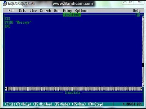 Simple Qbasic Printing Program