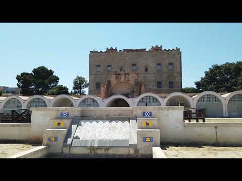 Passeando pelos jardins do castelo de Zisa (PA) com DJI