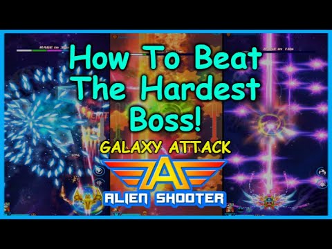 How To Beat The Gatekeeper (On Hard And Crazy Difficulty) On Galaxy Attack: Alien Shooter!