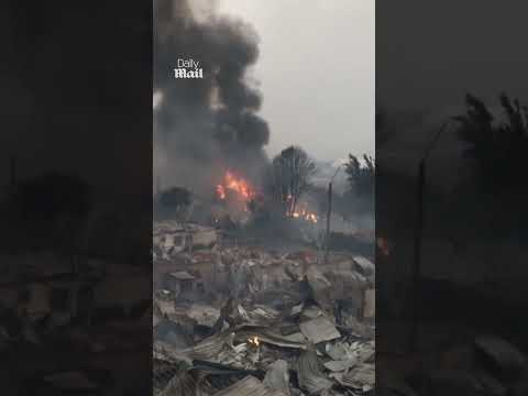 Deadly wildfires burn out of control in Chile