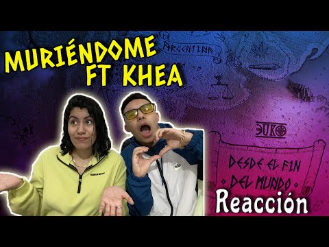 DUKI - Muriendome ft. KHEA (prod. Marlku, Yesan, Asan) II MEXICANOS REACCIONAN🇲🇽🇦🇷 LOS HITBOYS😈