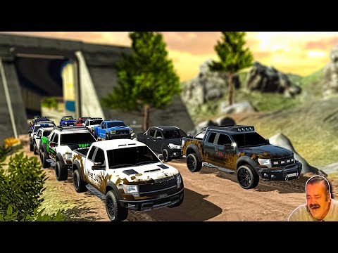 Pickup trucks Offroad Racing and Funny Moments with Subscribers | Car Parking Multiplayer new update